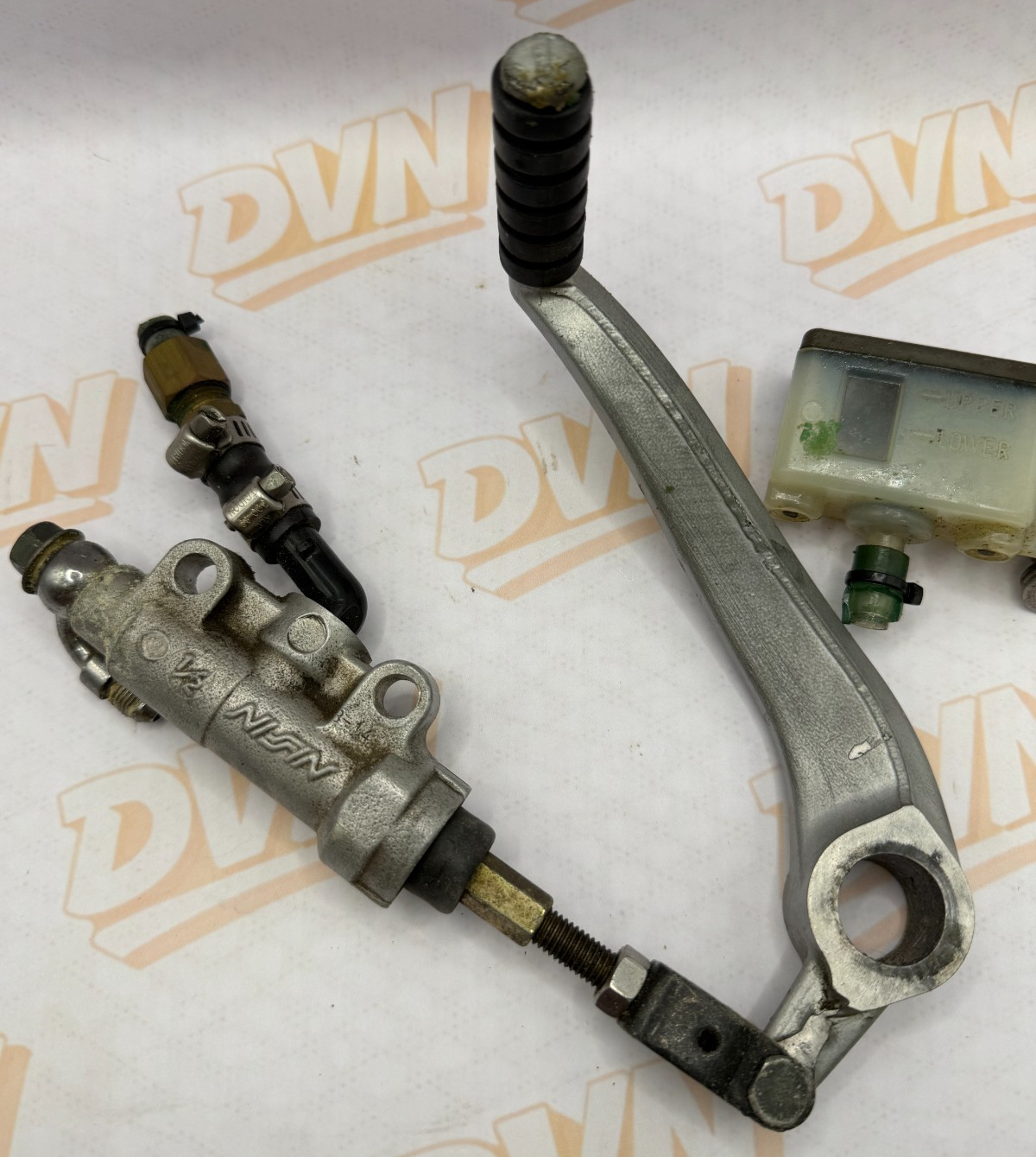 13-18 Honda CB500 F/X CBR500R Rear brake Master Cylinder Pedal OEM 43510-MGZ-D01