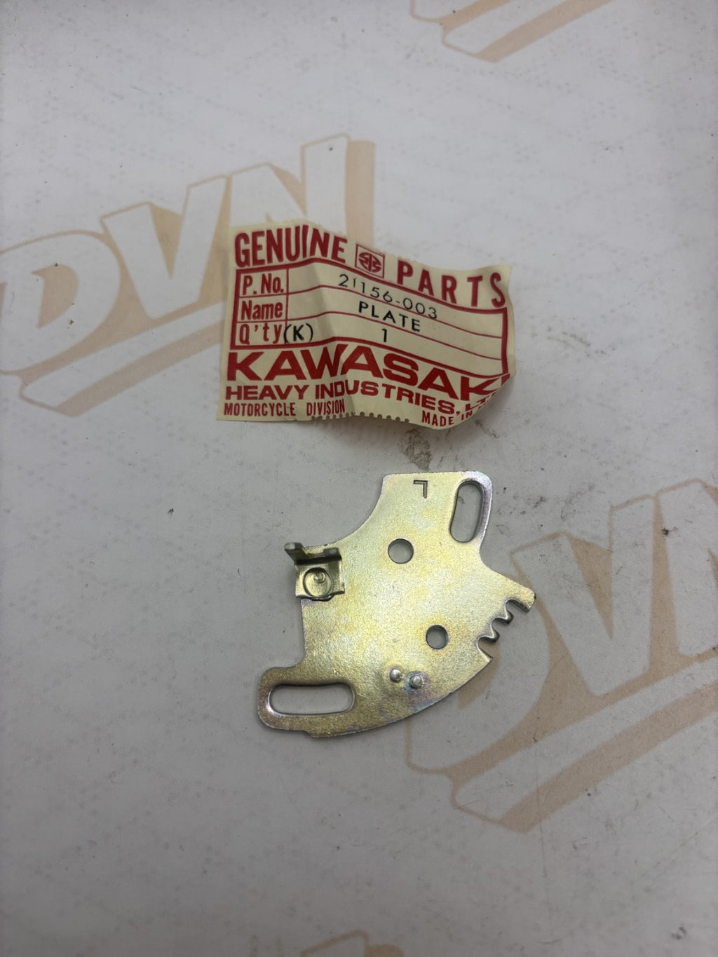 Kawasaki NOS NEW 21156-003 Left Contact Breaker Plate S1 S2 S3 KH KH400 KH250