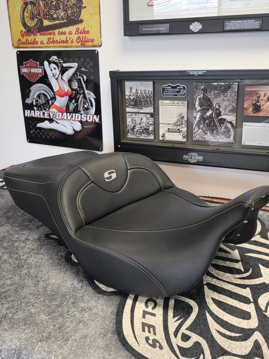 SADDLEMEN Seat - FOR HARLEY TOURING MODELS 2008-2023