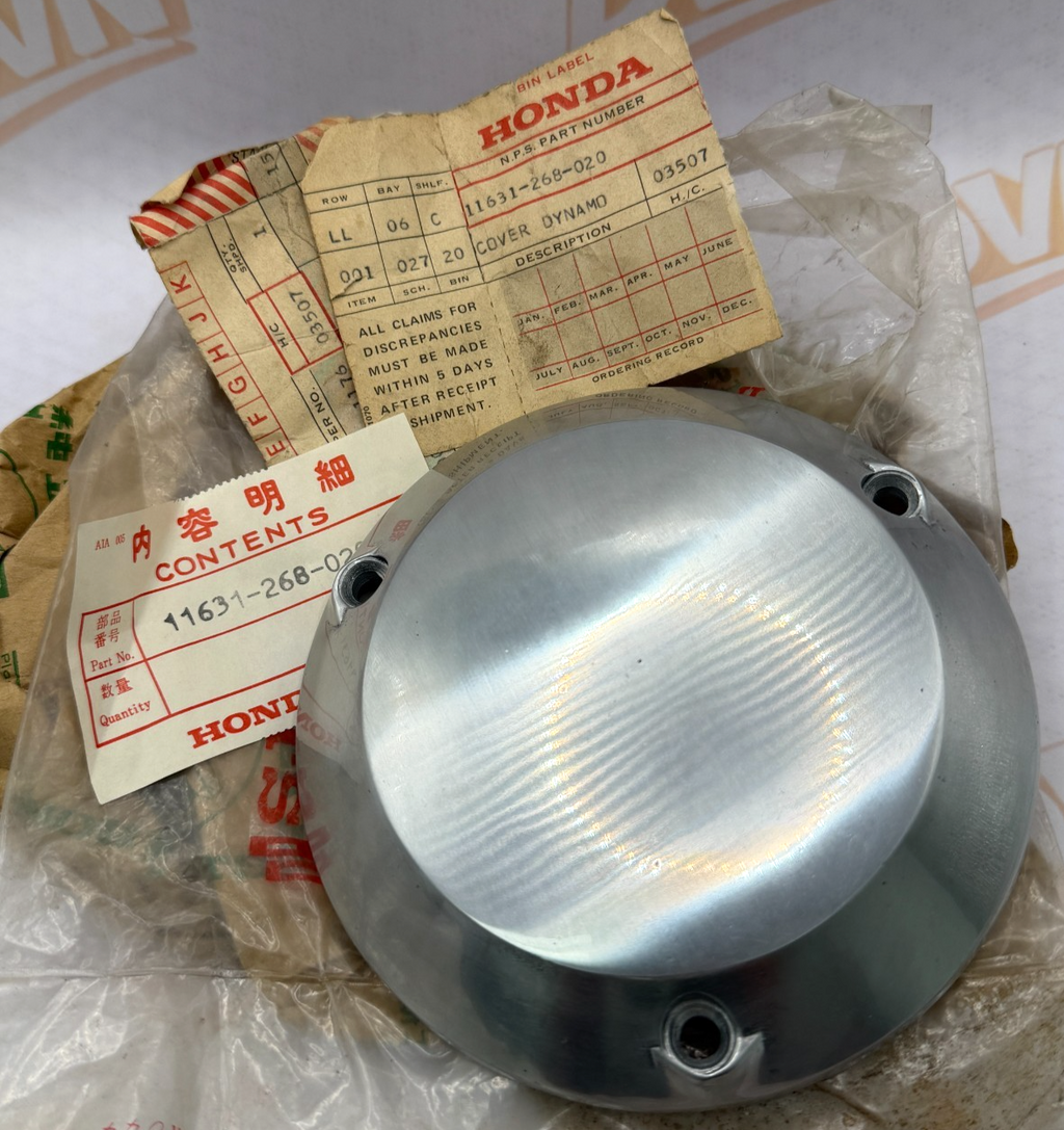 NOS Honda CA72 CA77 CL77 CL72 Engine Stator Generator Side Cover 11631-268-020