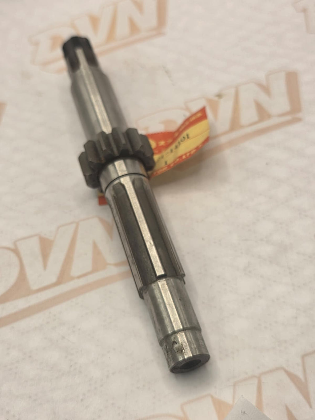 NOS 24121-14101 1981 RM125 X Suzuki 12T Transmission Countershaft / Clutch Shaft