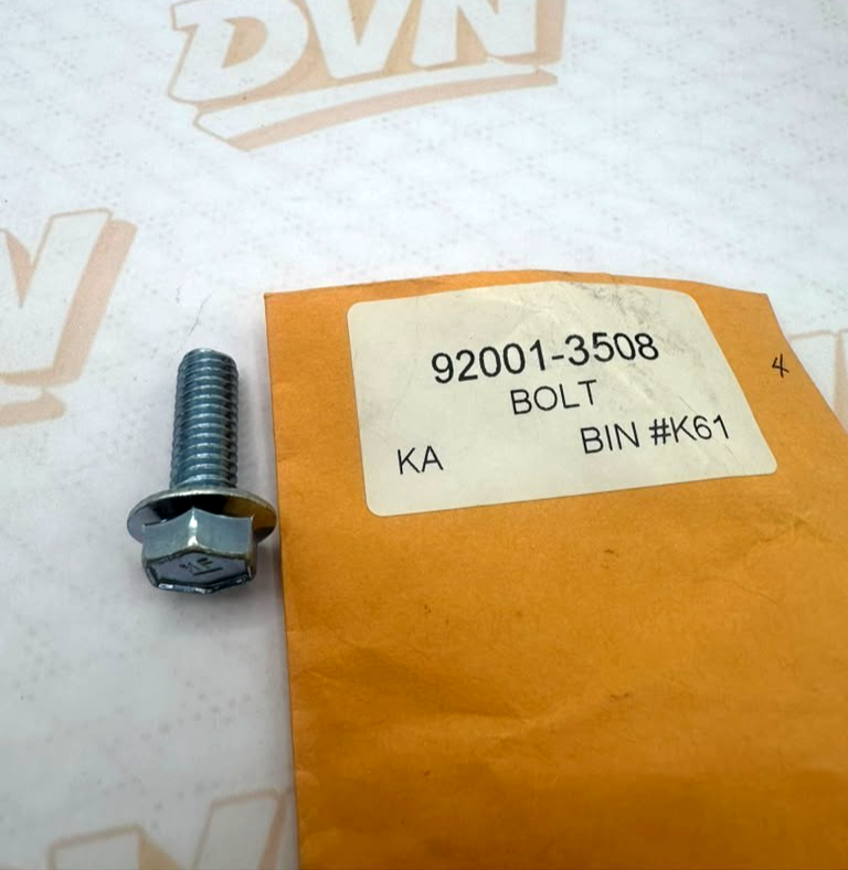 Kawasaki NOS NEW 92001-3508  BOLT,SPECIAL,3/8- 16X 1.00