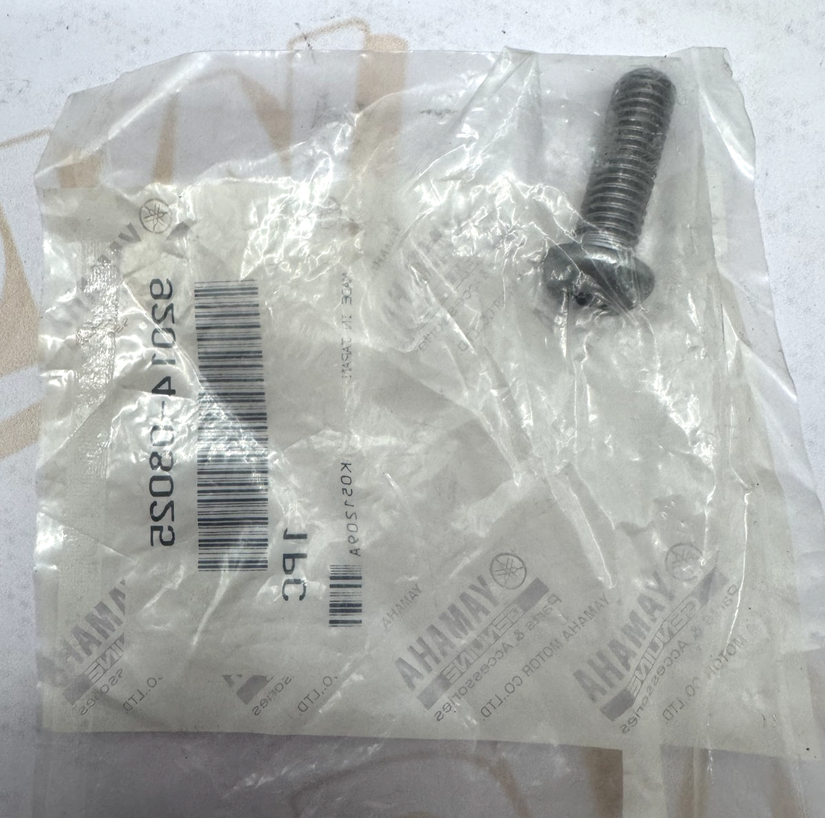 YAMAHA Button Head Bolt, OEM Part - 92014-08025