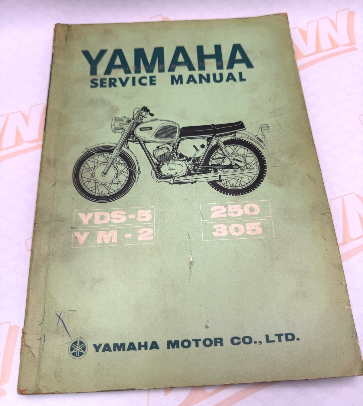 Yamaha YDS5 250 YM2C 305 Factory Service Repair Manual OEM Vintage