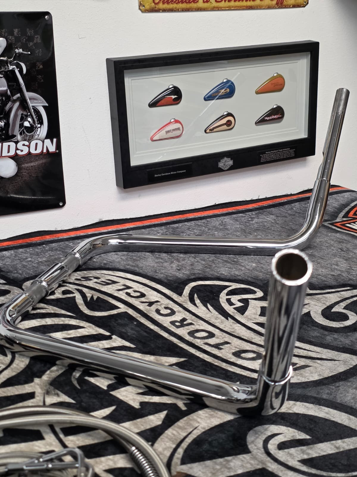 HarleyDavidson HERITAGE FLSTS, 97-2006  Wild . Chubby Ape Springer Handlebar KIT