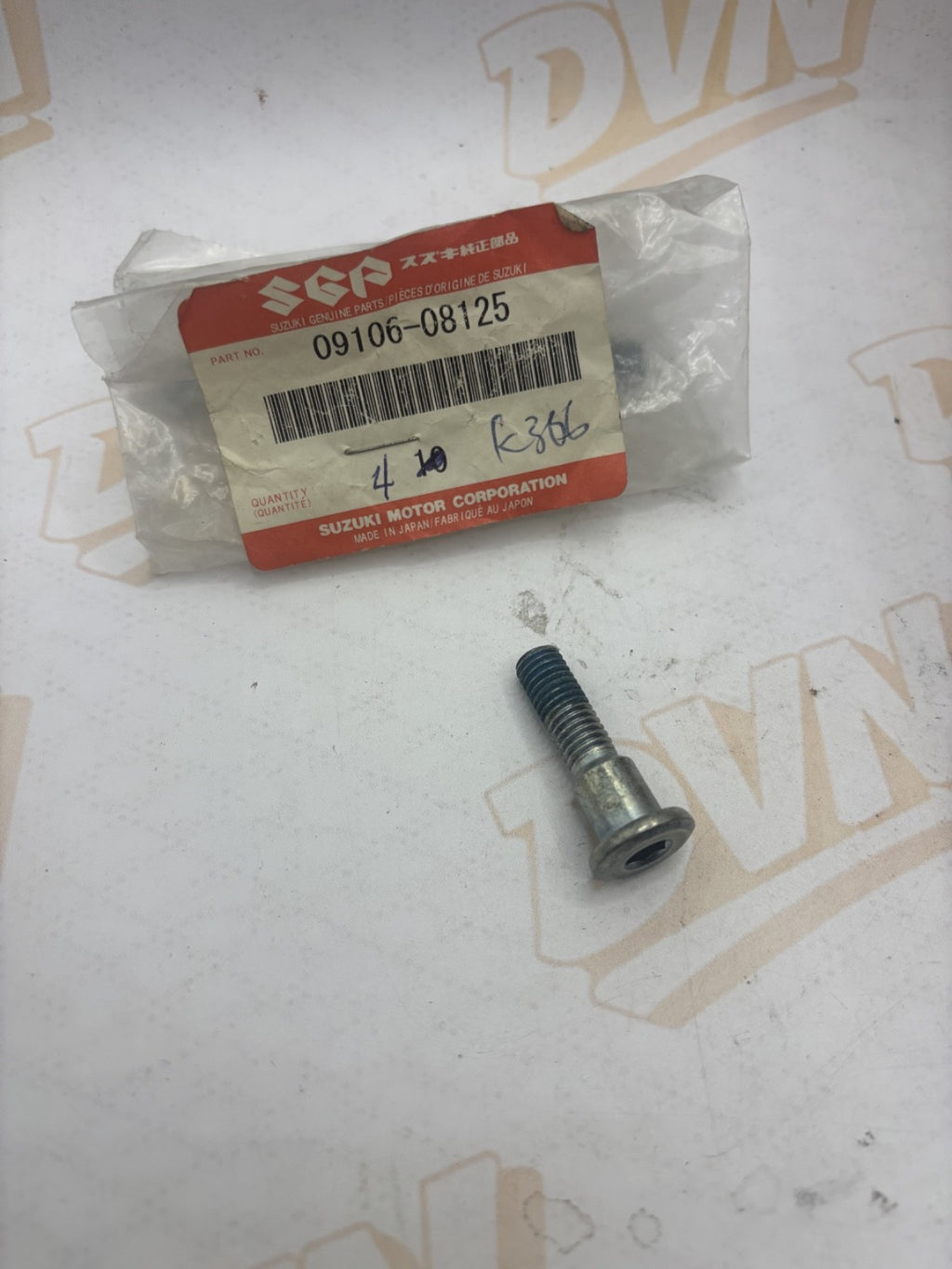 Suzuki NOS NEW 09106-08125 Bolt 8x33 GS GSF GSX GSF RF TL VL VS VZ