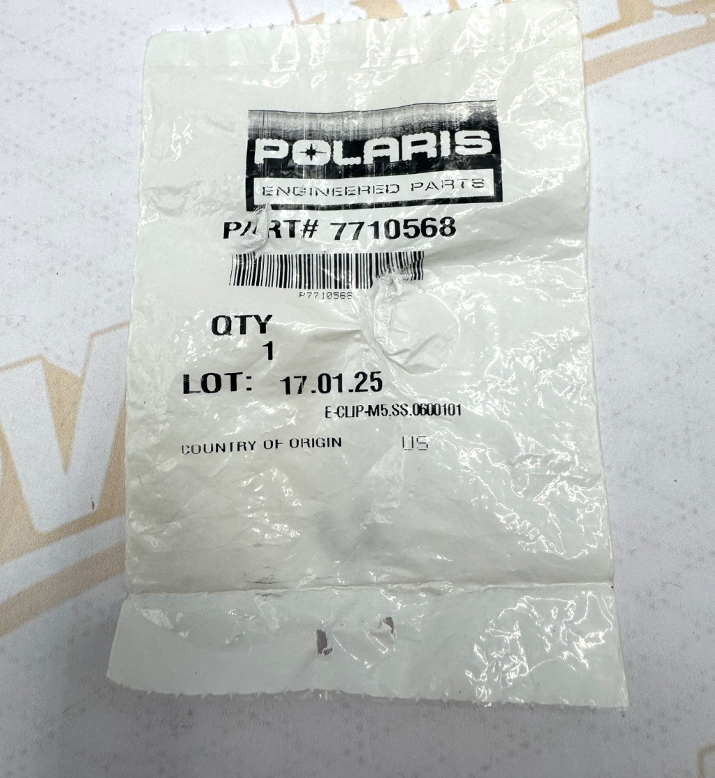 Polaris E Clip Part Number - 7710568