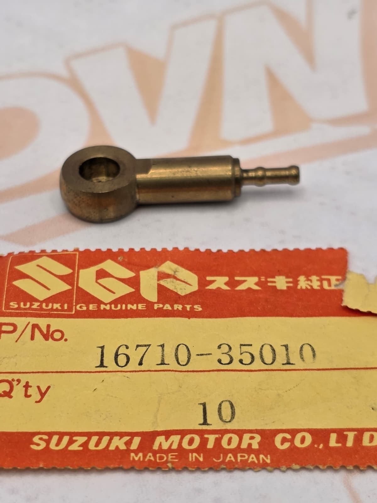 SUZUKI VENTIL DS80 TS185 ZR50SK FR80 TS50ERK VALVE,CHECK 16710-35010