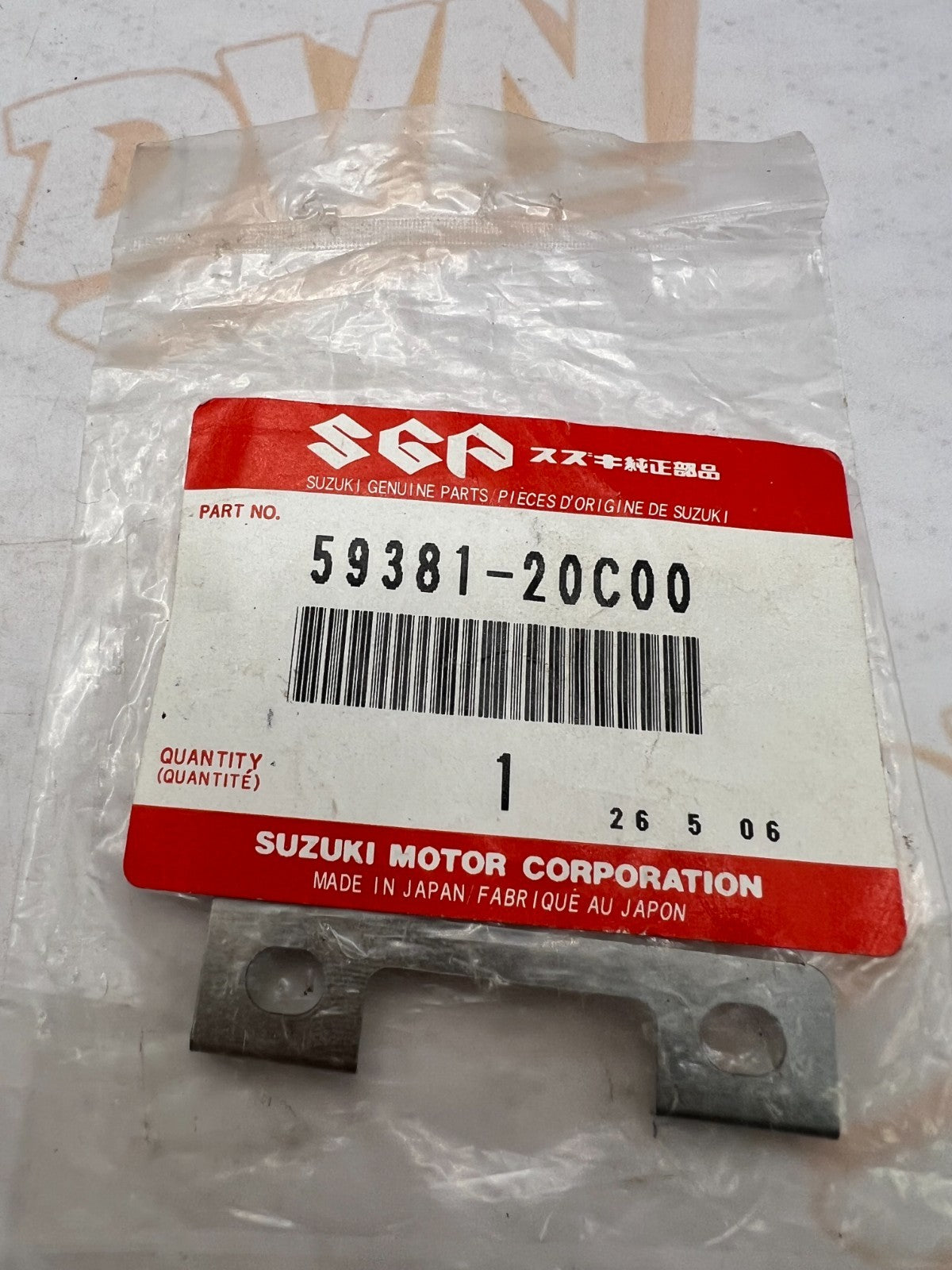 NOS SUZUKI GS GSX-R RF SV SHIM 59381-20C00 OEM FACTORY PART