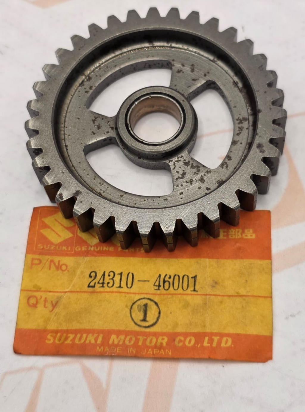 2001 01-04 Suzuki JR80 JR DS 80 Drive Shaft Low 1st Gear 35T 24310-46001