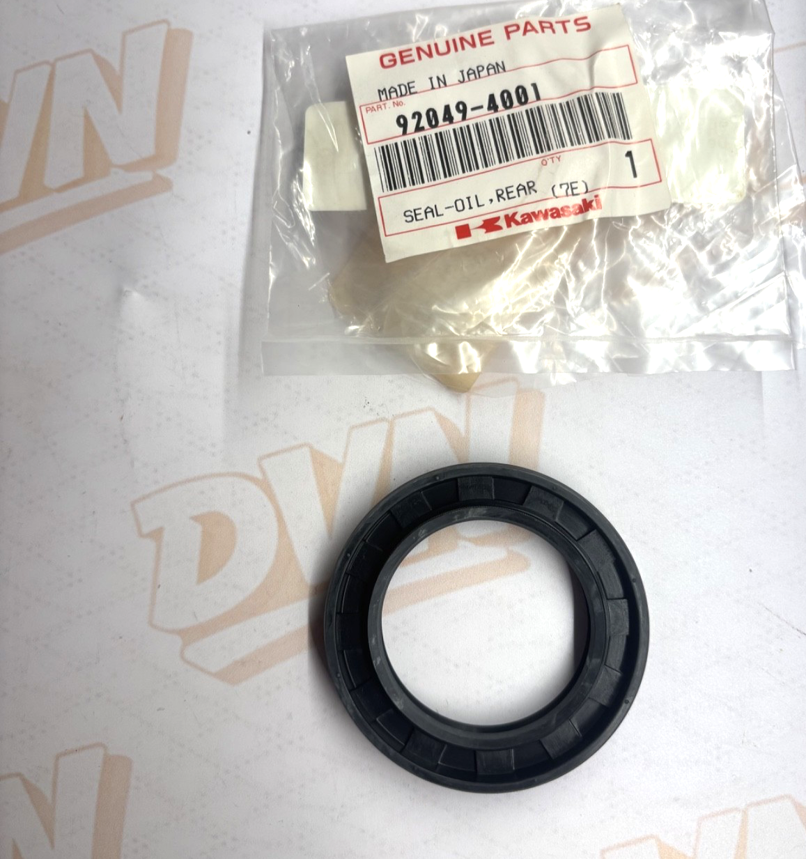 NOS GENUINE KAWASAKI 1984 1985 KXT250 TECATE REAR HUB OIL SEAL 92049-4001 OEM