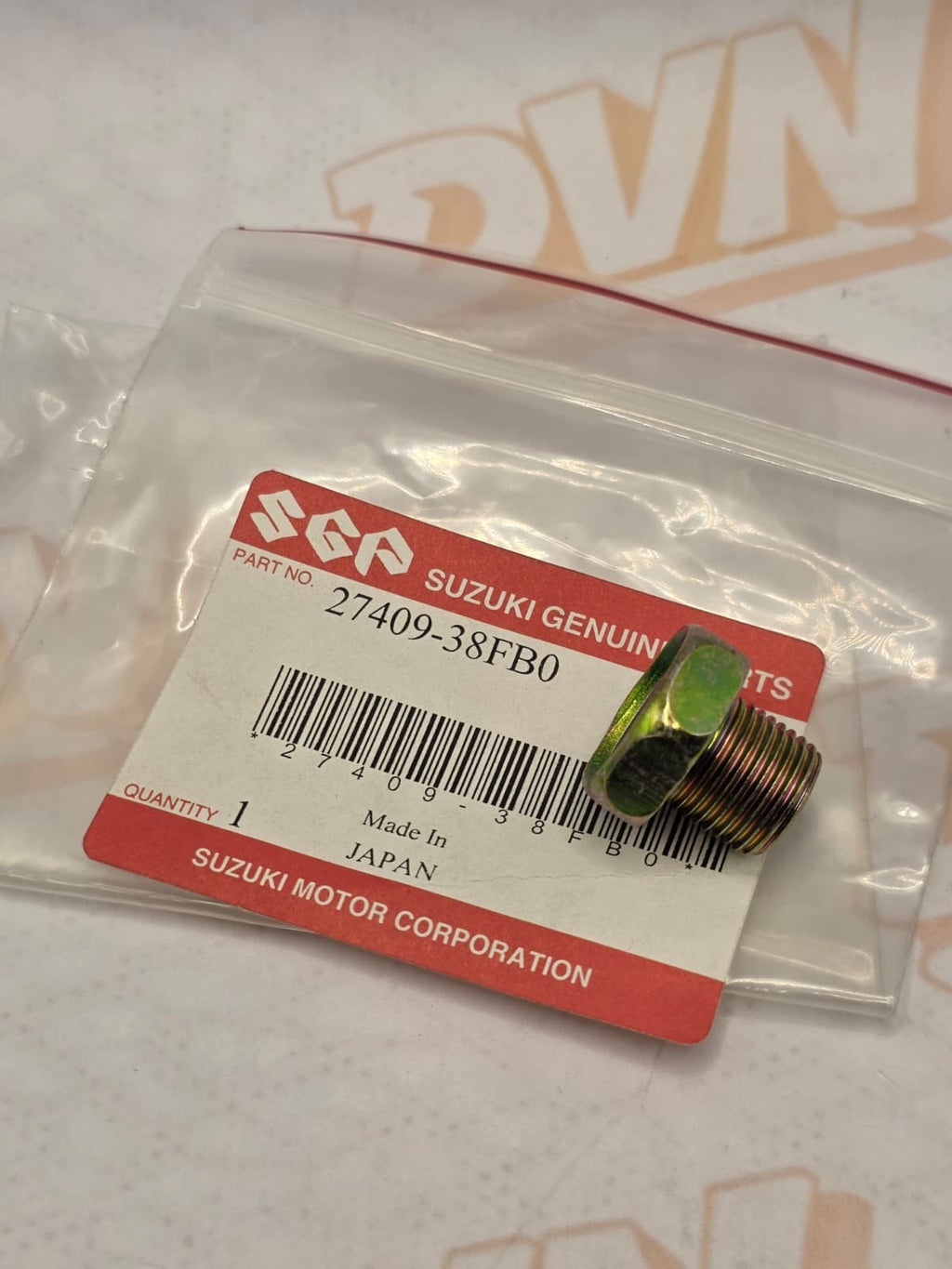 NEW GENUINE SUZUKI 27409-38FB0 PLUG, FINAL BEVEL GEAR EIGER LTF400