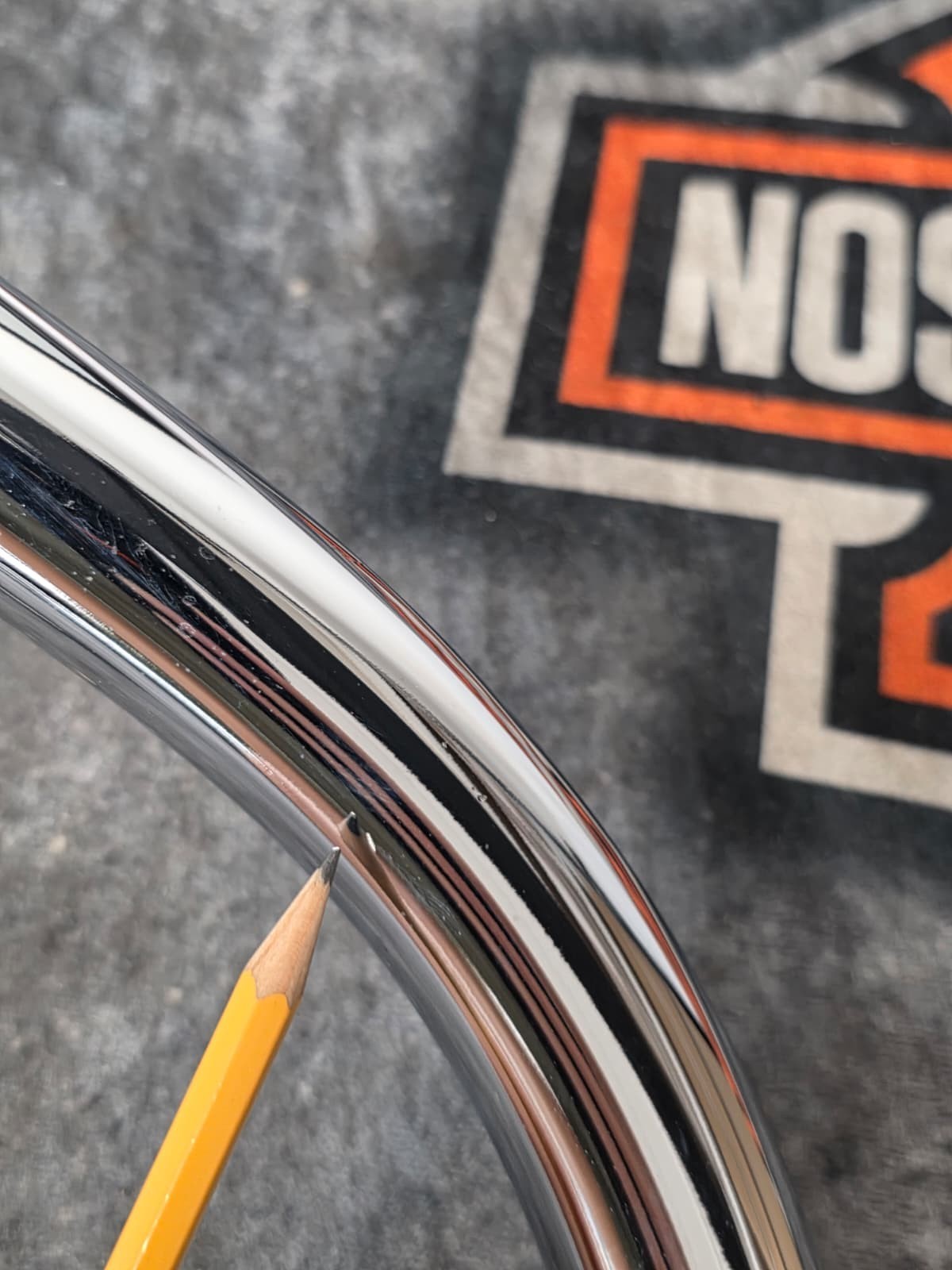 00-2003 Harley Softail Engine Guard Crash Cage Bar MUSTACHE CHROME OEM