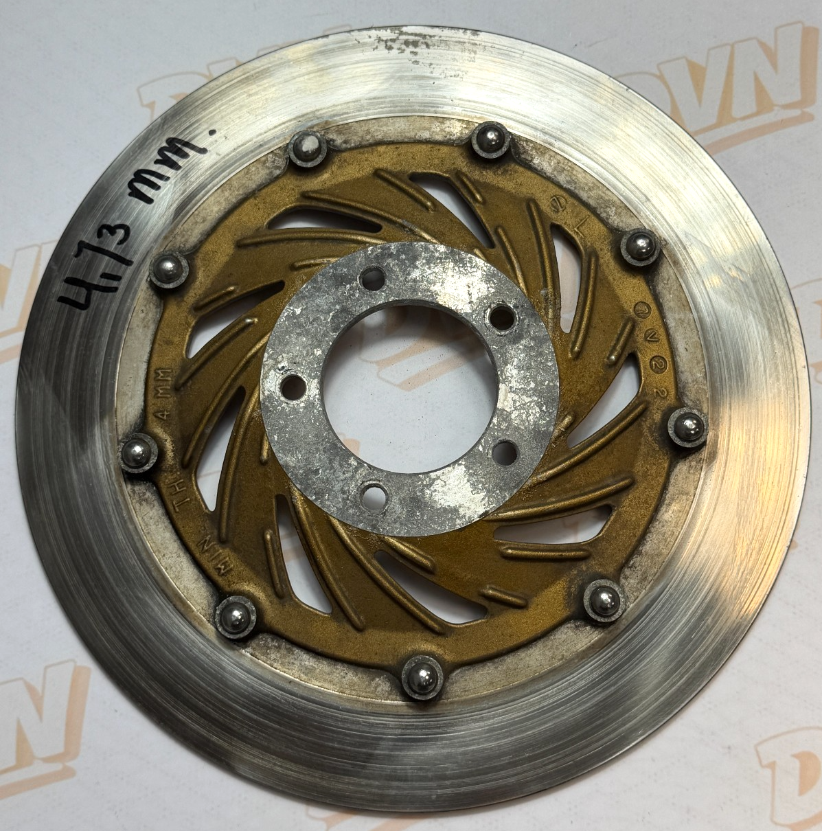 Honda OEM Left Front Brake Disc 1981-82 CX500 1983 CX650 CB1100F 45220-MC7-000