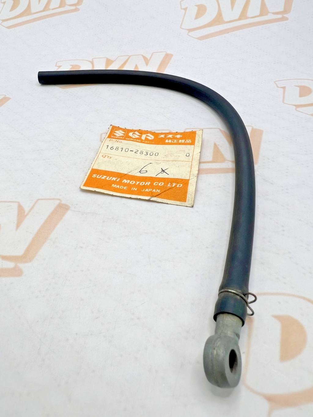 SUZUKI NOS OEM HOSE, OIL INLET. 16810-28300