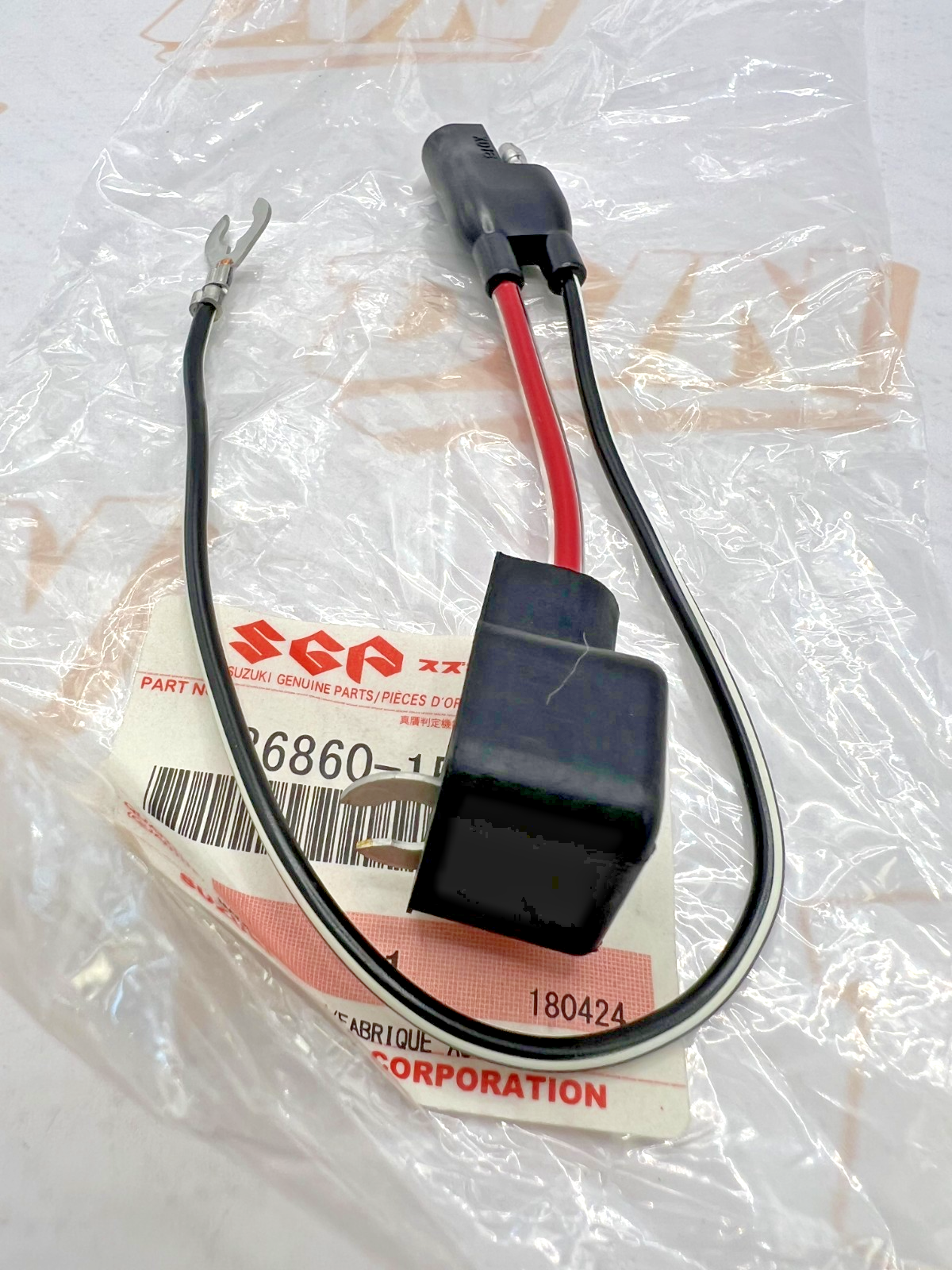 NOS Suzuki Battery Cable Lead Wire 36860-15020 T500 T 500 TITAN Hustler Sebring