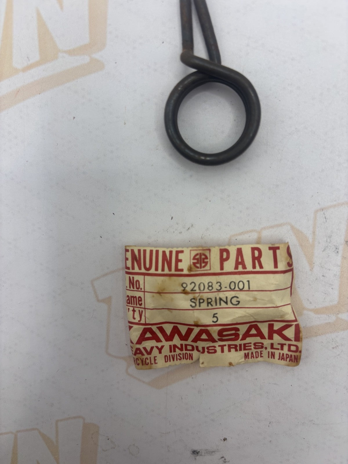 NEW Genuine OEM Kawasaki Spring 92083-001
