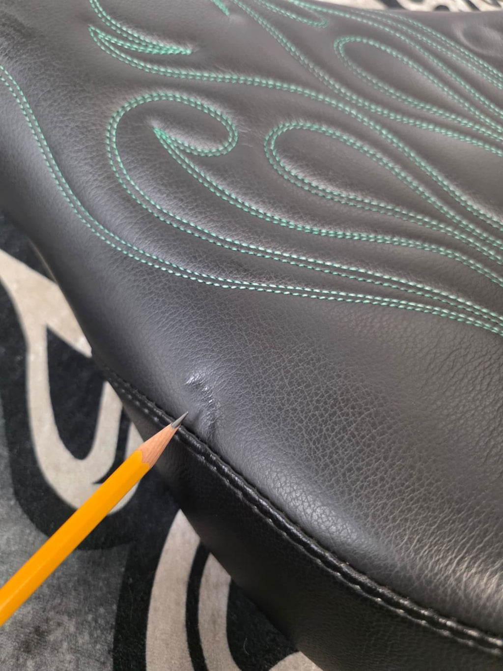 09 SPRINGER CVO  Solo HARLEY DAVISON Flame Seat (DANNY GRAY)