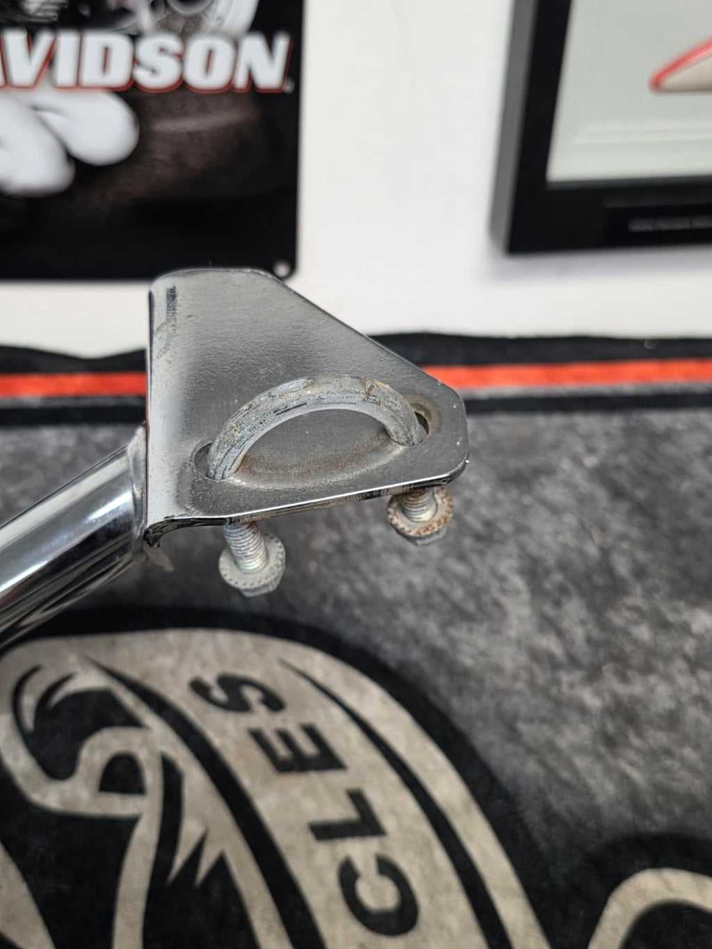 2006 - 2017 GENUINE HARLEY DAVIDSON DYNA ENGINE GUARD CHROME FXD FXDL FXDWG OEM