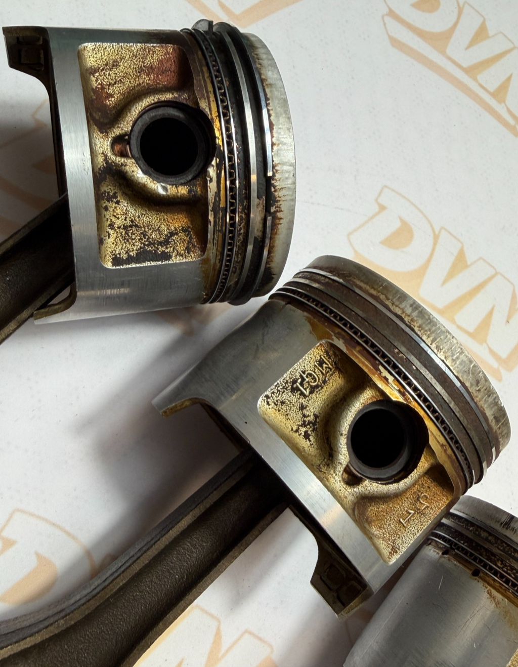 1983 Honda CB1000 OEM Engine Pistons Rings Connecting Rod Assembly 13101-MG1-670