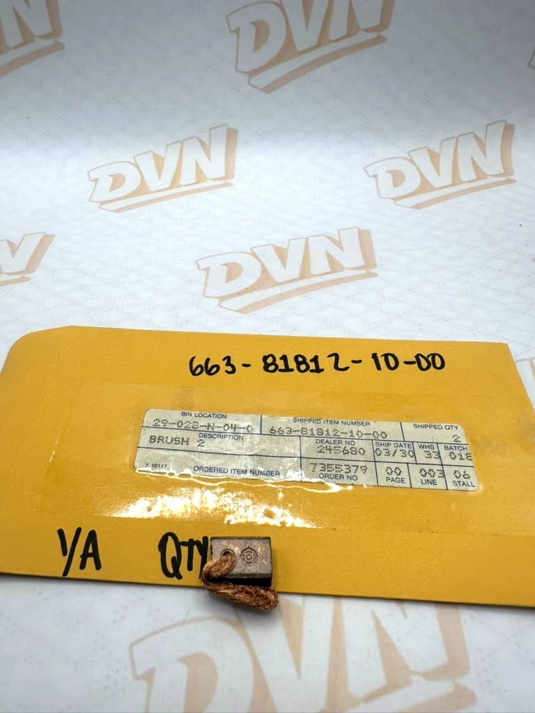 NEW OEM YAMAHA STARTER BRUSH  663-81812-10-00