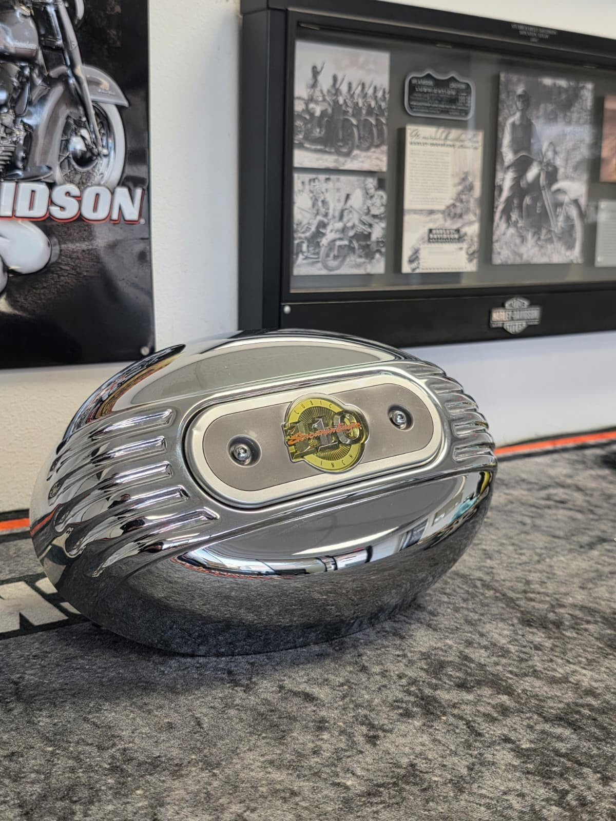 Harley-Davidson 2008 CVO FLHTCUSE3 Air Cleaner Cover Chrome 29353-05