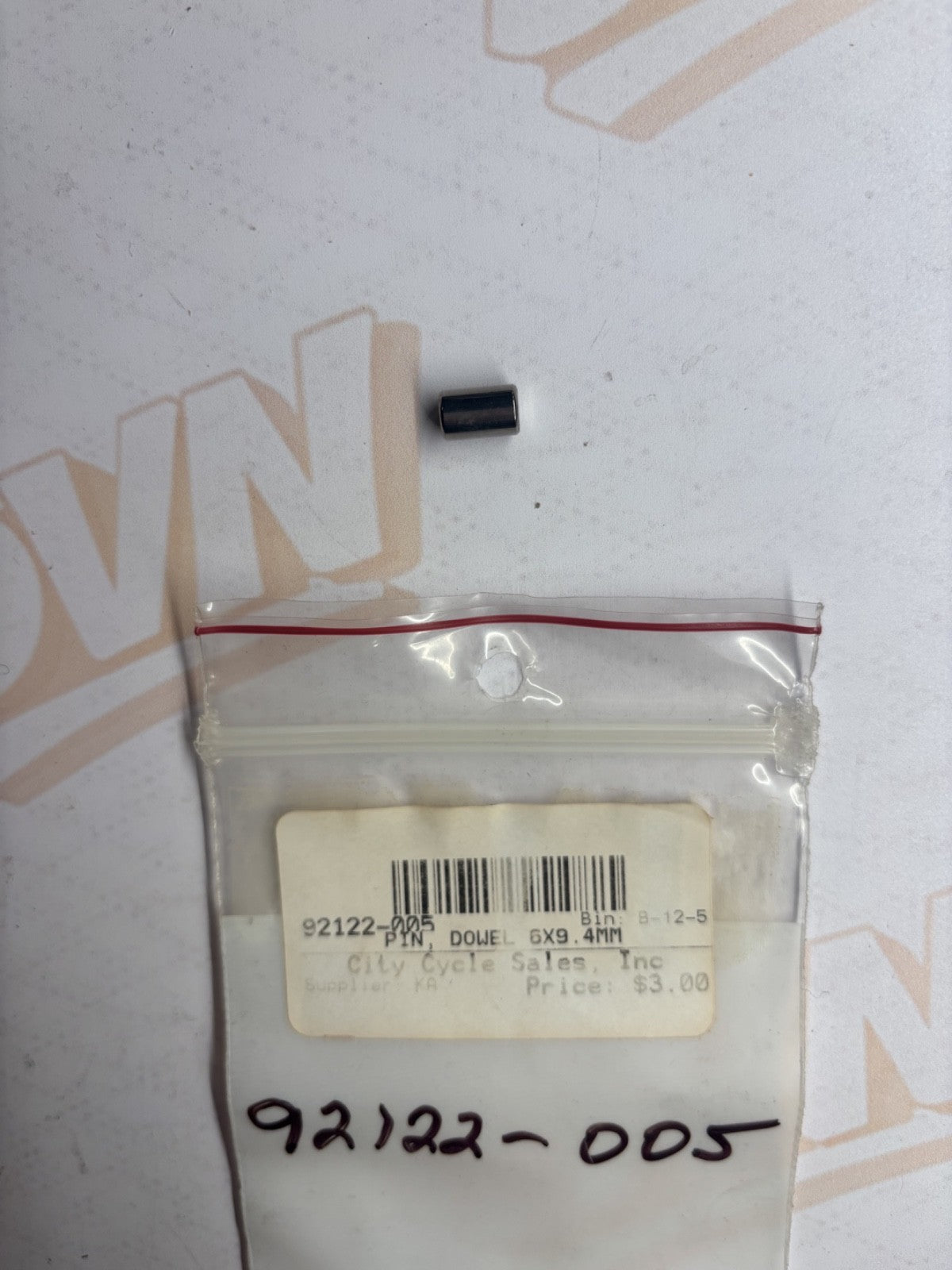NOS NEW FACTORY KAWASAKI KZ750 LTD TWIN BELT DOWEL PIN  92122-005  sold as 2