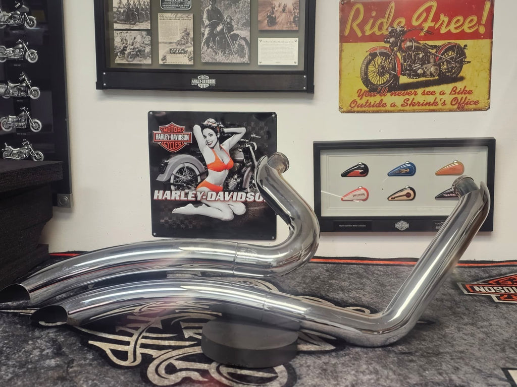 Vance & Hines Big Radius Exhaust For Harley Dyna 1991-2005