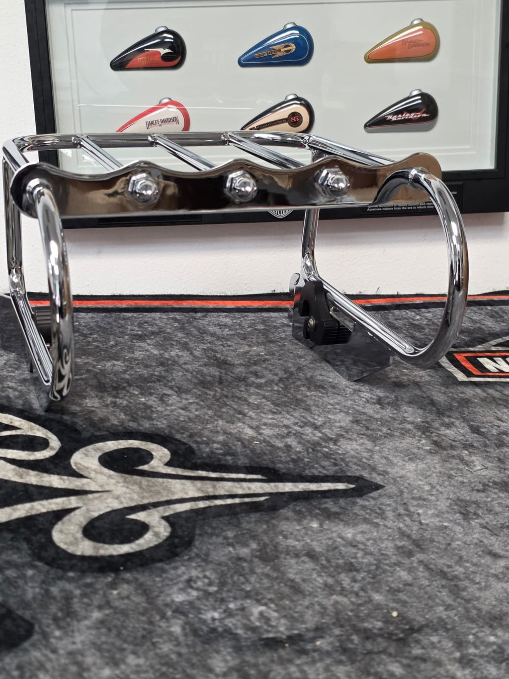 Harley Heritage Springer - FLSTS - Quick Release 2 UP Luggage Rack
