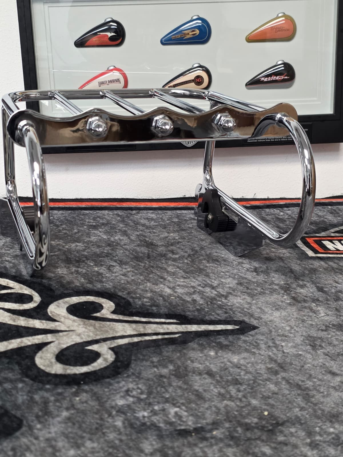 Harley Heritage Springer - FLSTS - Quick Release 2 UP Luggage Rack
