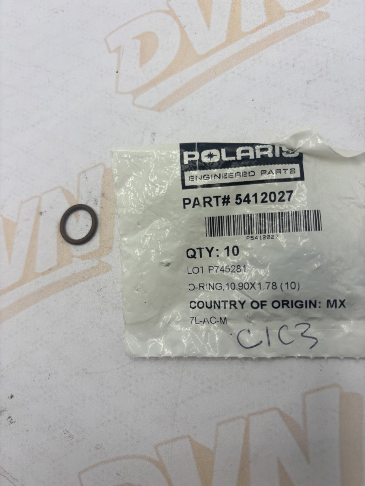 New OEM Polaris 5412027 O-Ring NOS