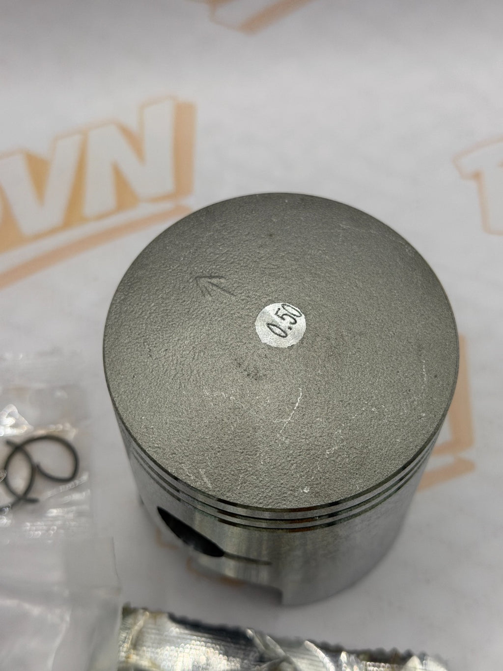 Suzuki 1977-1981 TS185 Piston and Ring Set 0.5mm Oversize 64.5mm
