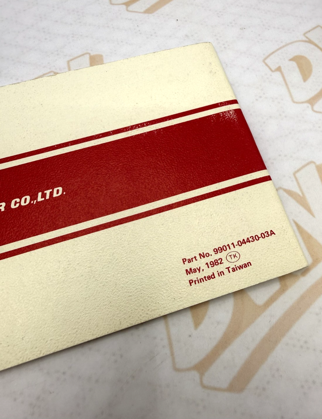 1983 SUZUKI MOTORCYCLE JR50R OWNERS MANUAL 99011-04430-03A
