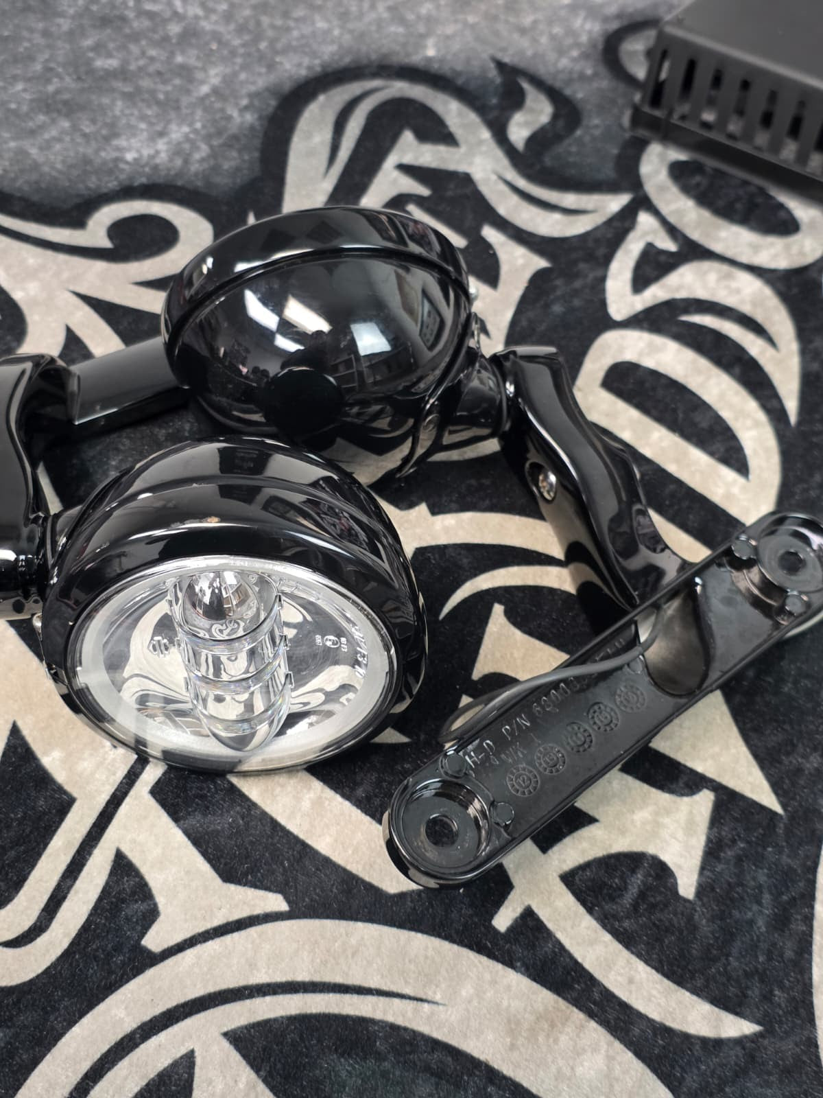 Harley Davison road king  Stree glide  fog passing light kit LED