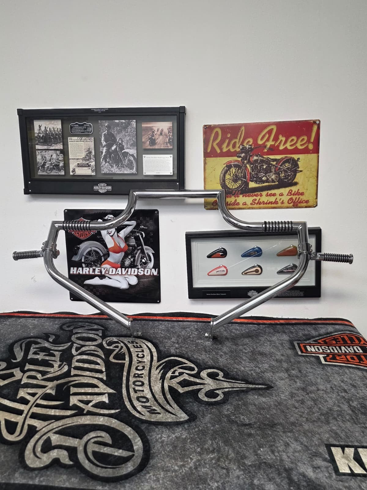 Engine Guard 07-09 Harley Davidson FXSTSSE CVO Softail Springer, BREAKOUT 13-14