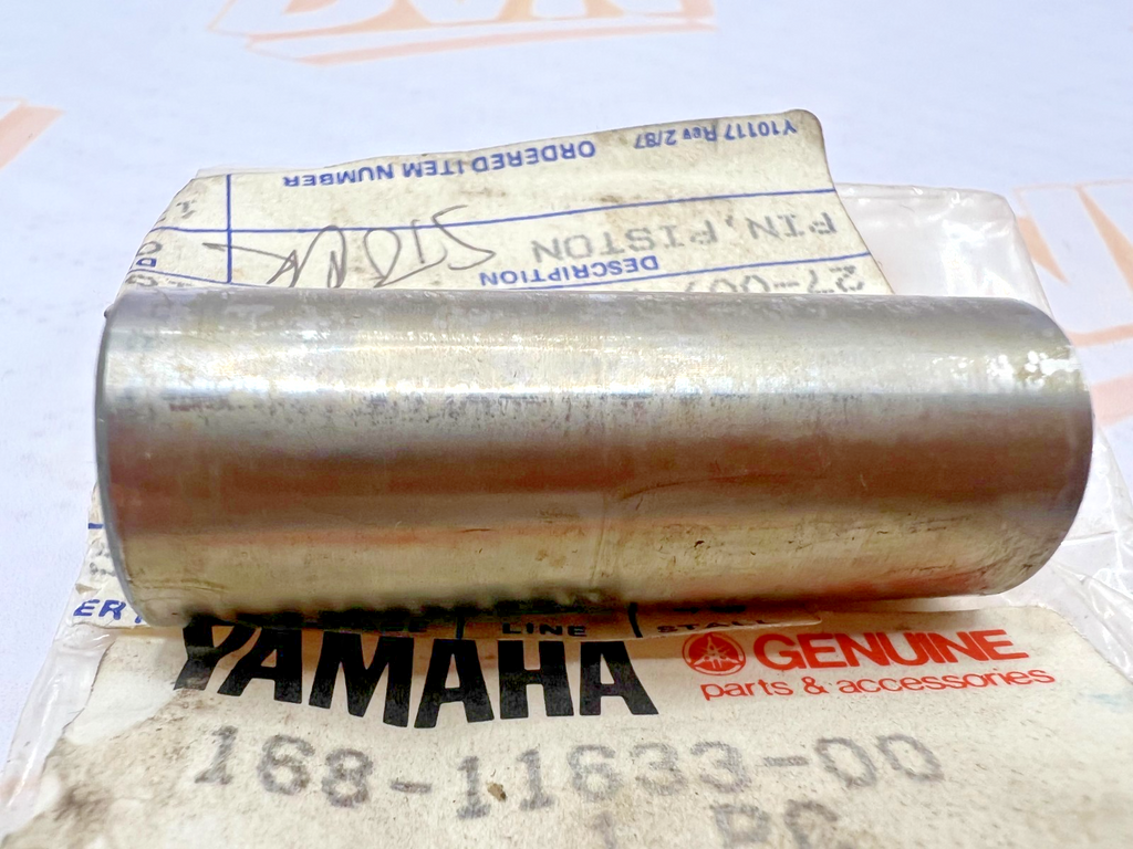 NOS OEM YAMAHA 1976-1983 PISTON PIN YR1 R3 TR2 SL338 SRX440 SS396  168-11633-00