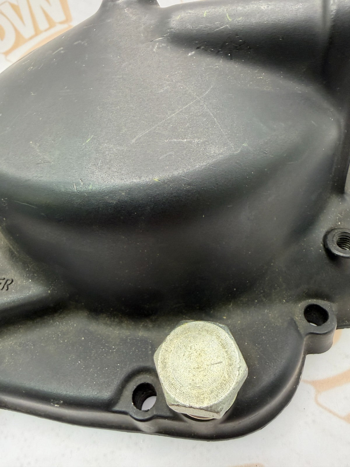 NOS 1975 Suzuki TC125 OEM Clutch Cover Engine Side Cover Assy 11300-28860