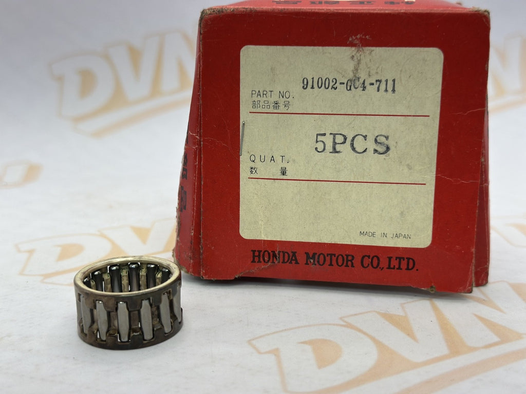 NOS OEM Honda CR80 Bearing 91002-GC4-711 qty 1