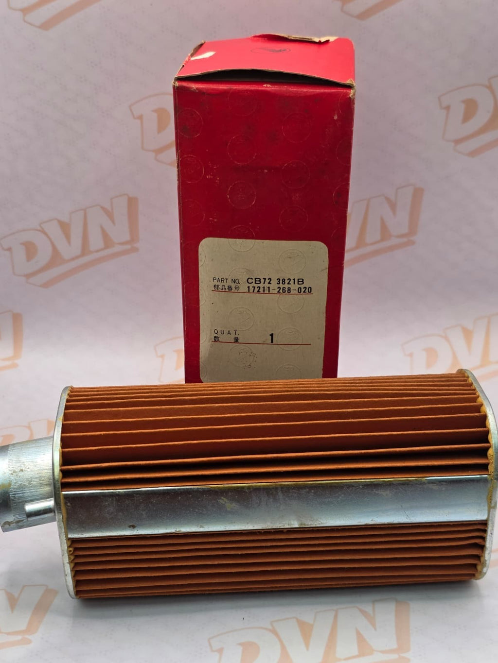 NOS Honda CB72 Right Air Filter Cleaner Element 17211-268-020