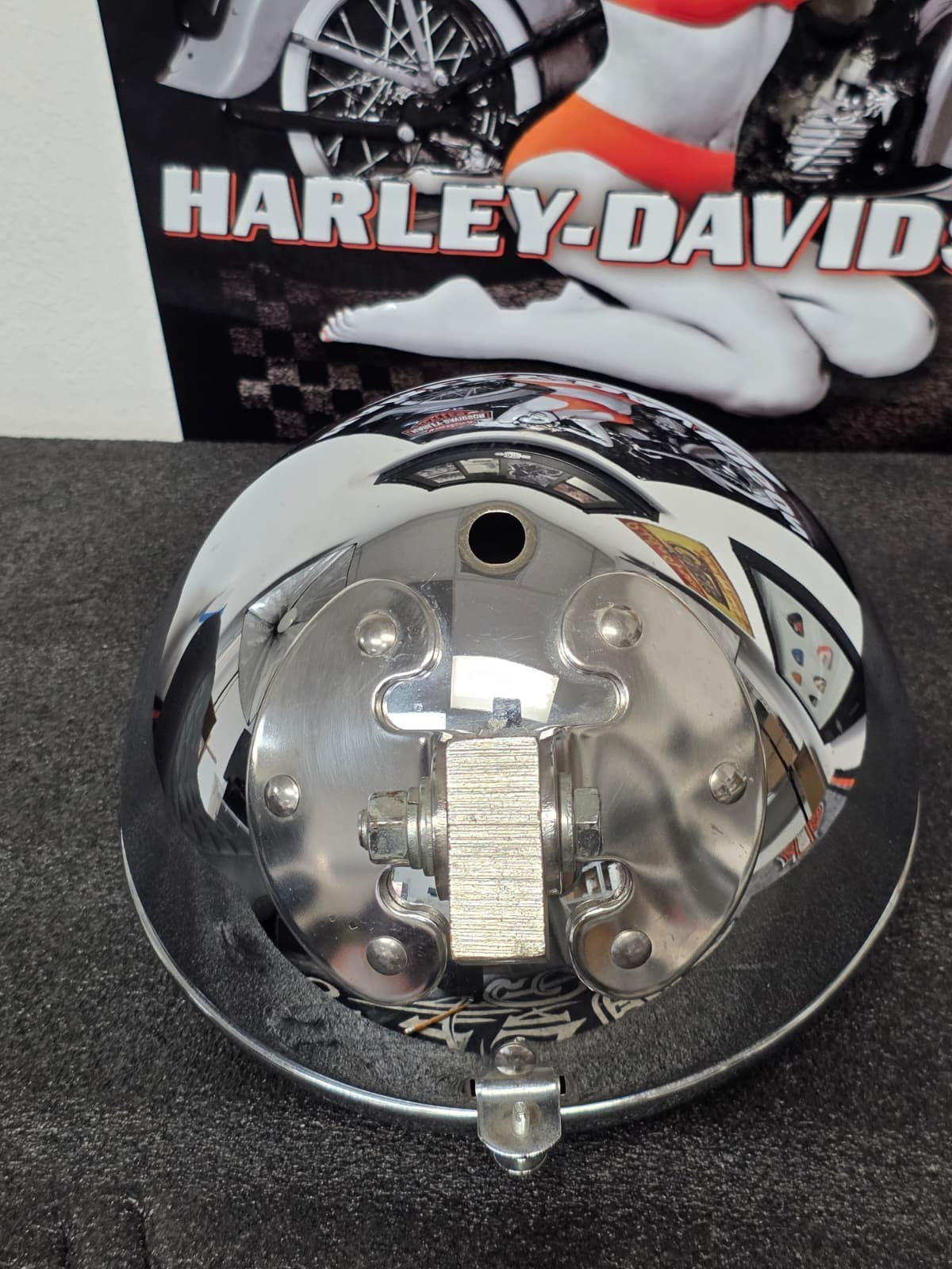 Vintage 7INCH  Round Headlamp for Harley Davidson