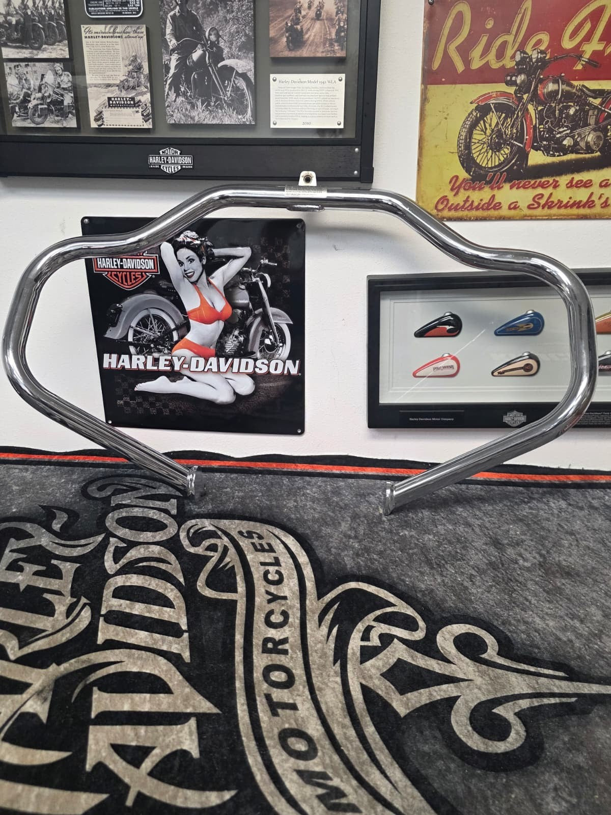 Chrome Highway Crash Bar Engine Guard For 97-08 Harley Touring MODELS OEM