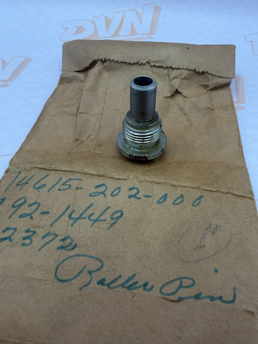 Vintage Used OEM Honda CA95 CB92 Cam Chain Guide Roller Pin Bolt 14615-202-000