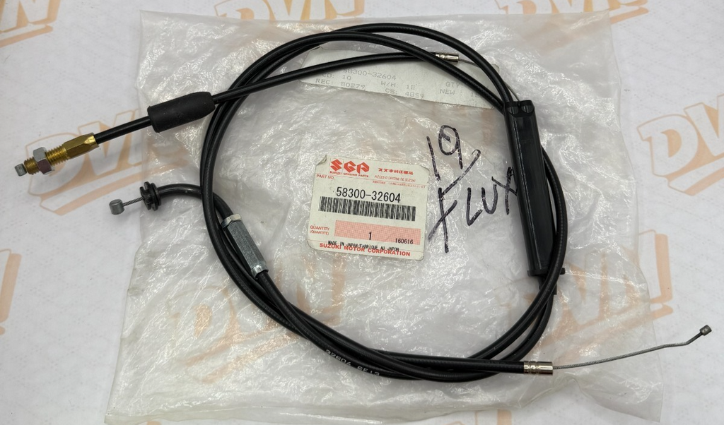 Suzuki TS400 Throttle Cable Assembly OEM Genuine 1973-1976 58300-32604