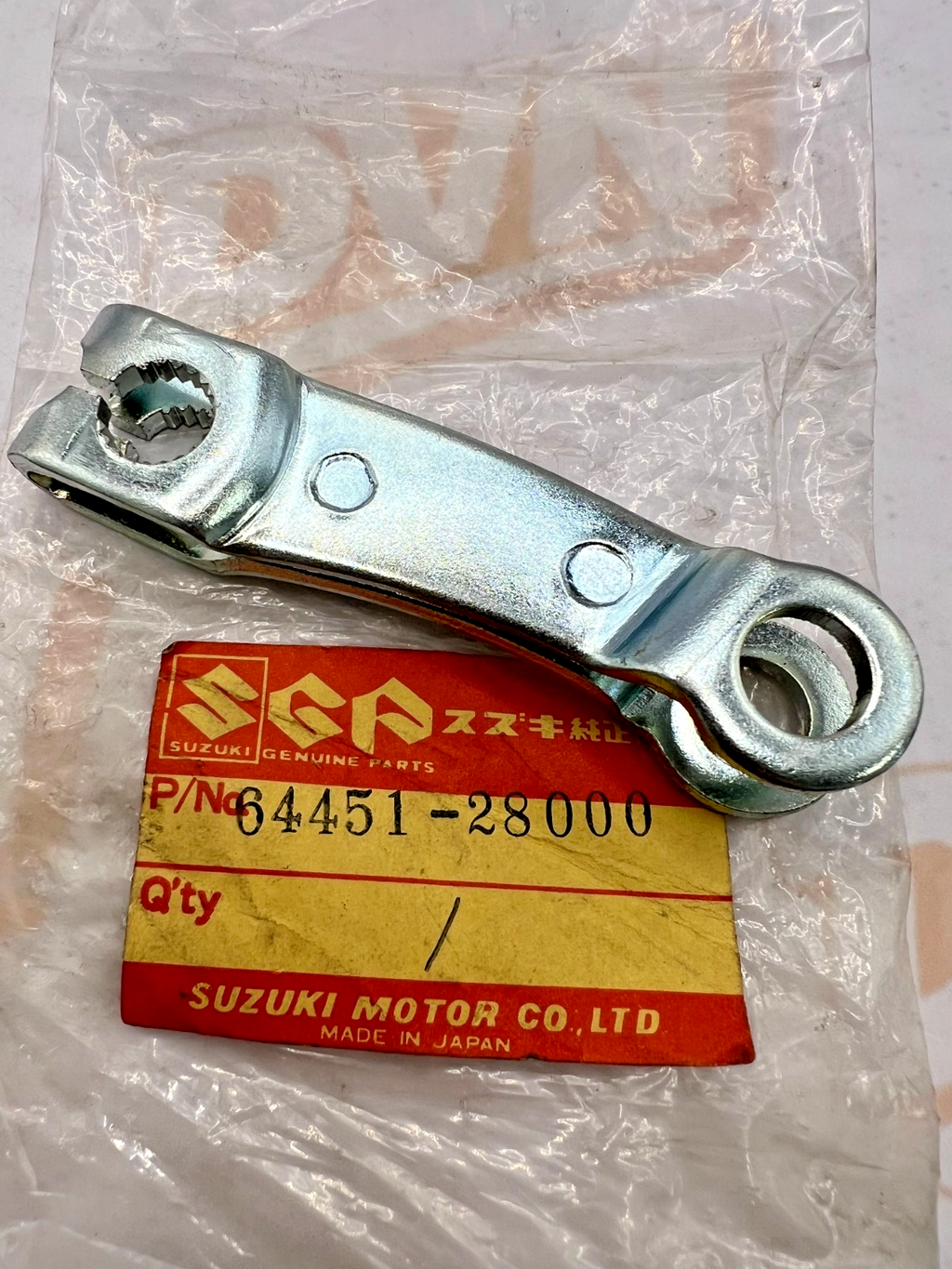 NEW OEM GENUINE SUZUKI 64451-28000 BRAKE CAM  LEVER