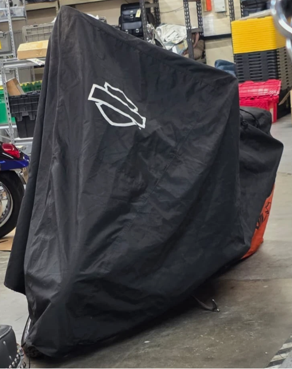GENUINE HARLEY DAVIDSON INDOOR/OUTDOOR BIKE COVER HARDLY  93100022 WATERPROOF