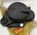 NOS 1975 Suzuki TC125 OEM Clutch Cover Engine Side Cover Assy 11300-28860