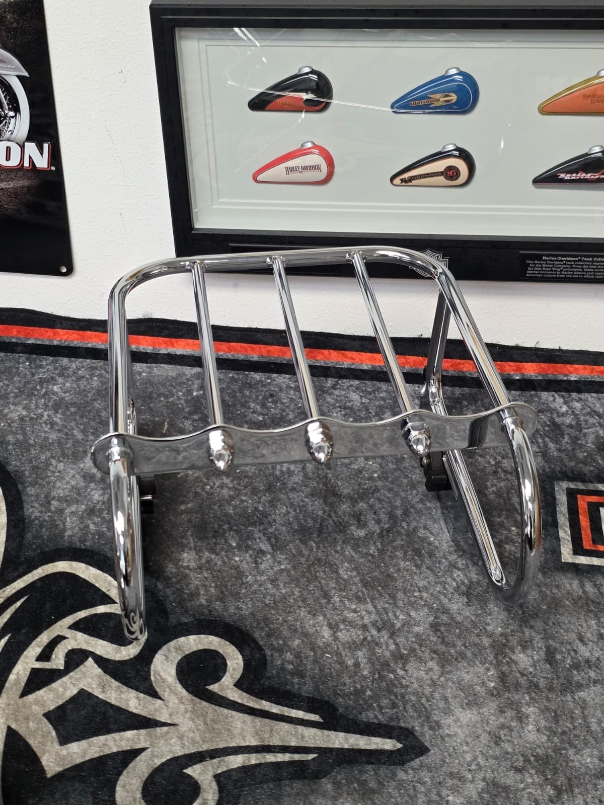 Harley Heritage Springer - FLSTS - Quick Release 2 UP Luggage Rack