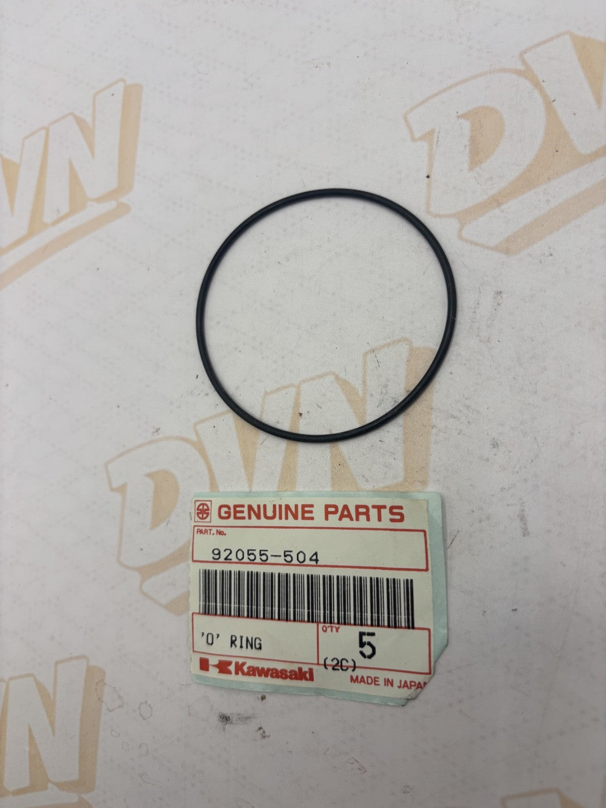 New OEM Kawasaki 92055-504 O-Ring NOS