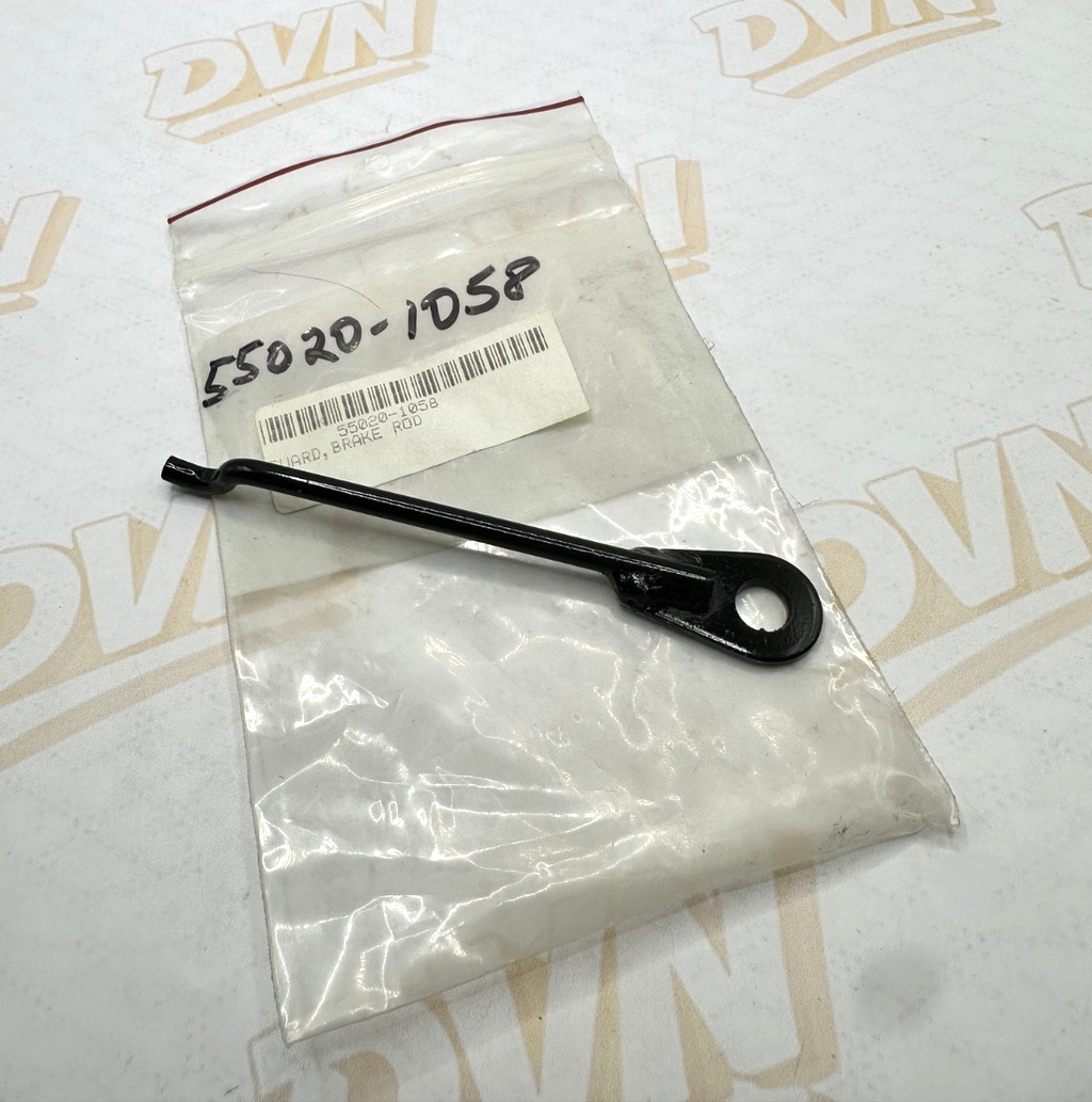 KAWASAKI KX80 KDX80 1981 82 83 BRAKE ROD GUARD NOS OEM 55020-1058