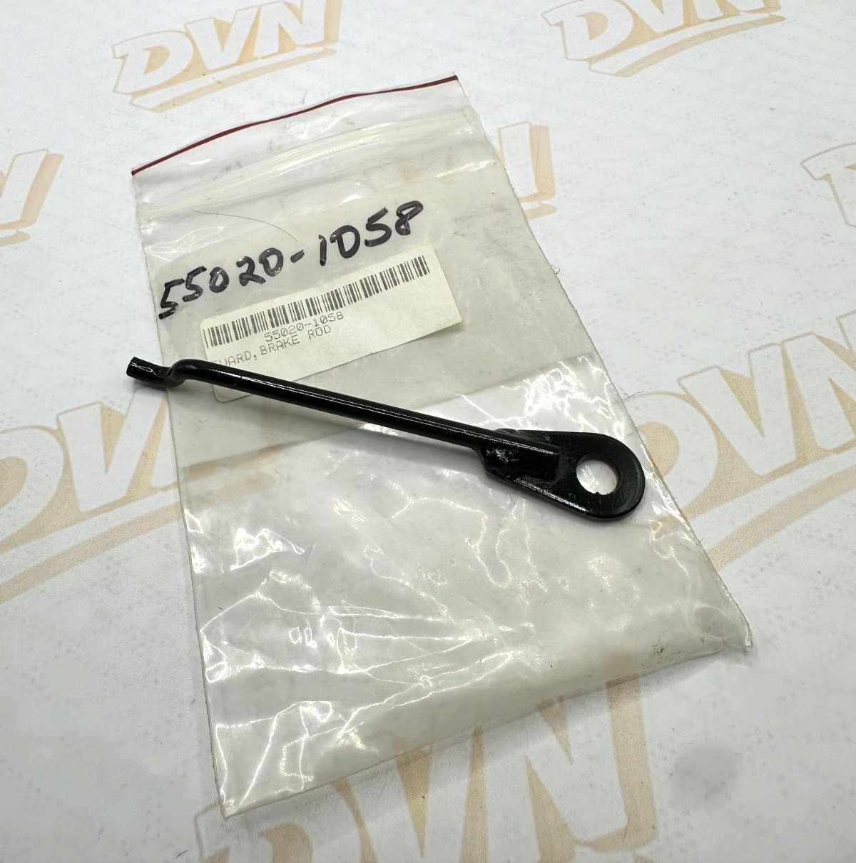 KAWASAKI KX80 KDX80 1981 82 83 BRAKE ROD GUARD NOS OEM 55020-1058